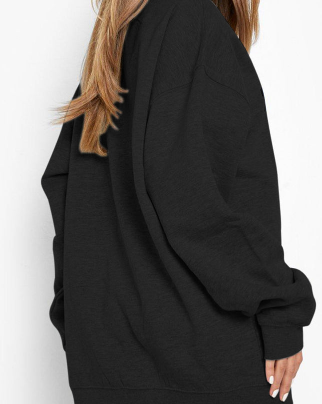 Simply Love Simply Love Full Size Flower and Butterfly Graphic Sweatshirt