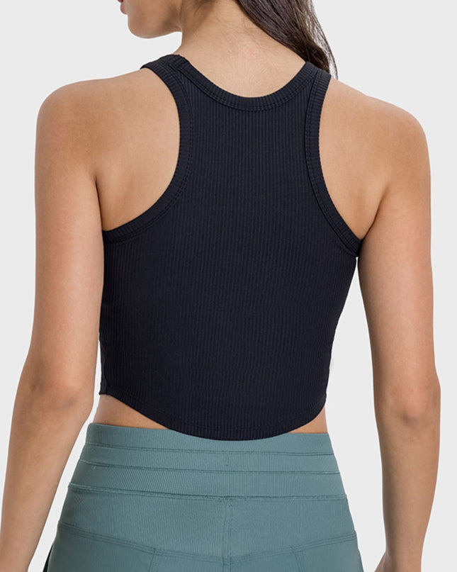 Millennia Round Neck Racerback Active Tank