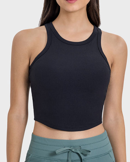 Millennia Round Neck Racerback Active Tank