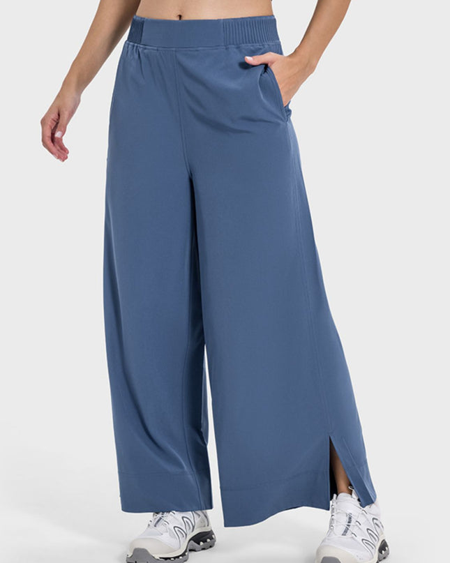 Millennia Slit Wide Leg Active Pants