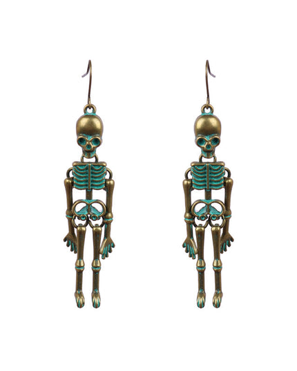 Skeleton Alloy Earrings