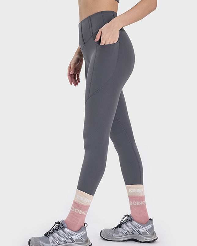 Millennia Pocketed High Waist Active Leggings