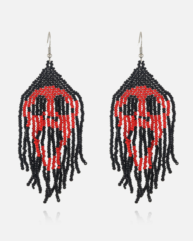 Beaded Dangle Earrings