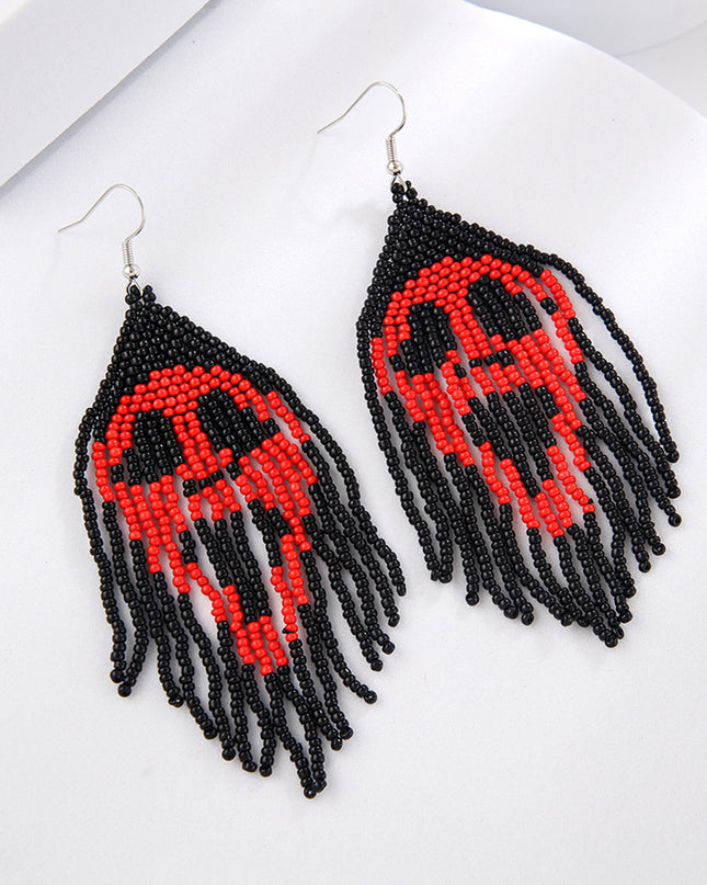 Beaded Dangle Earrings