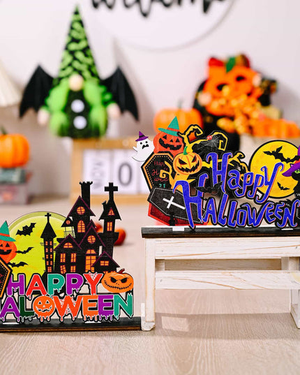 Assorted 2-Piece Halloween Element Ornaments