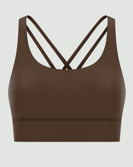 Millennia Crisscross Scoop Neck Active Tank