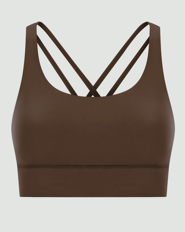 Millennia Crisscross Scoop Neck Active Tank