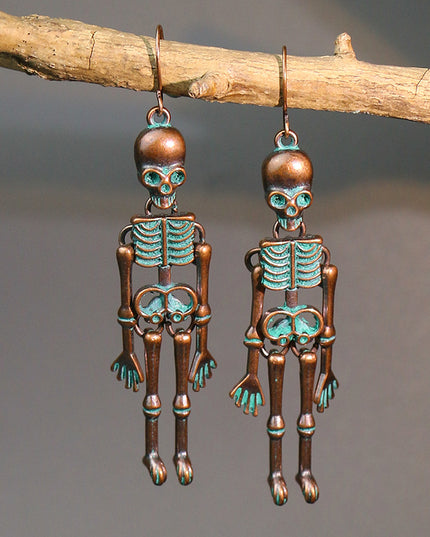 Skeleton Alloy Earrings
