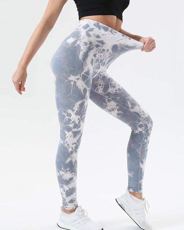 Tie-Dye High Waist Active Leggings
