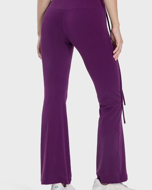Millennia Tied Mid-Rise Waist Active Pants