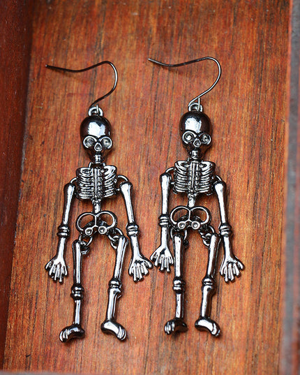 Skeleton Alloy Earrings