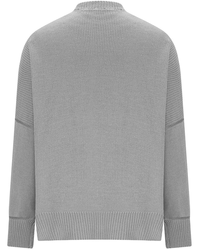 Round Neck Long Sleeve Sweater