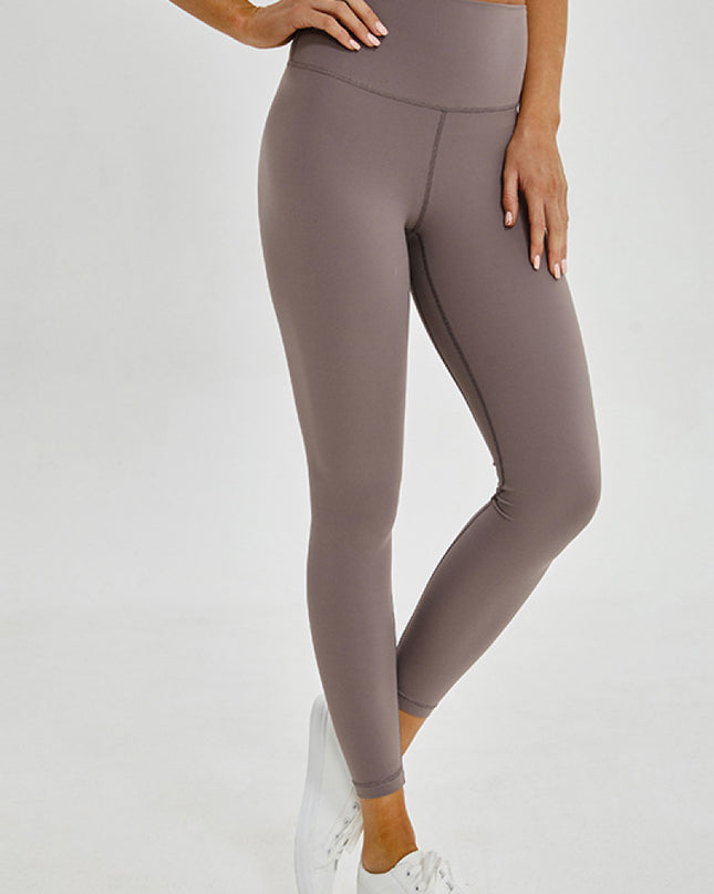 Millennia Wide Seamless Band Waist Sports Leggings