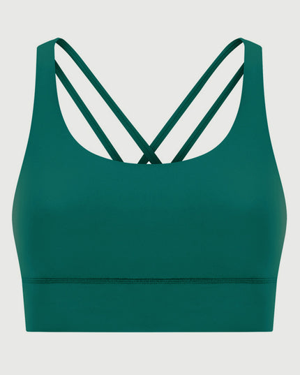 Millennia Crisscross Scoop Neck Active Tank