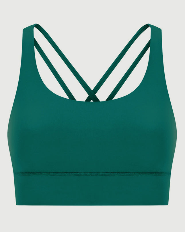 Millennia Crisscross Scoop Neck Active Tank