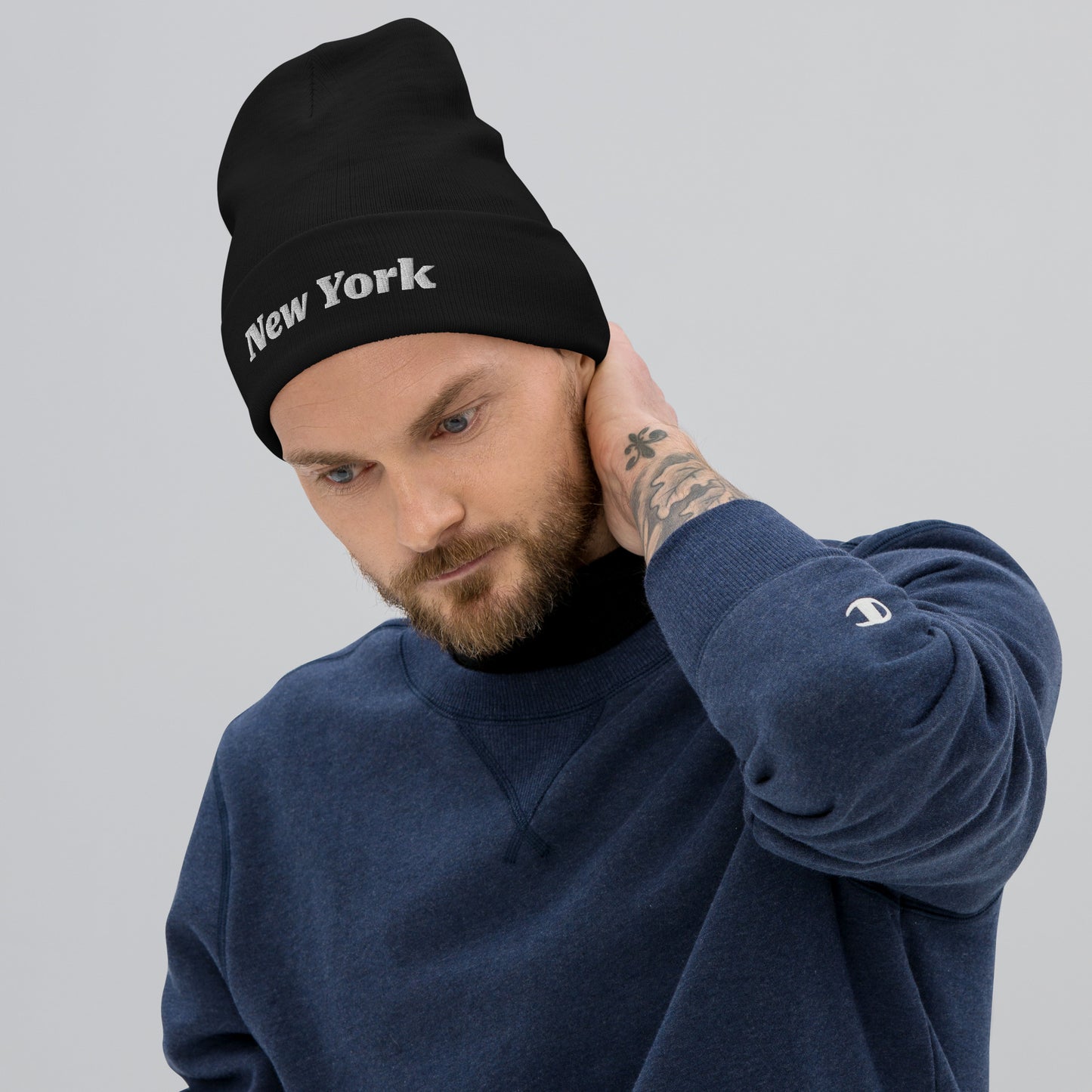Embroidered Beanie For Men