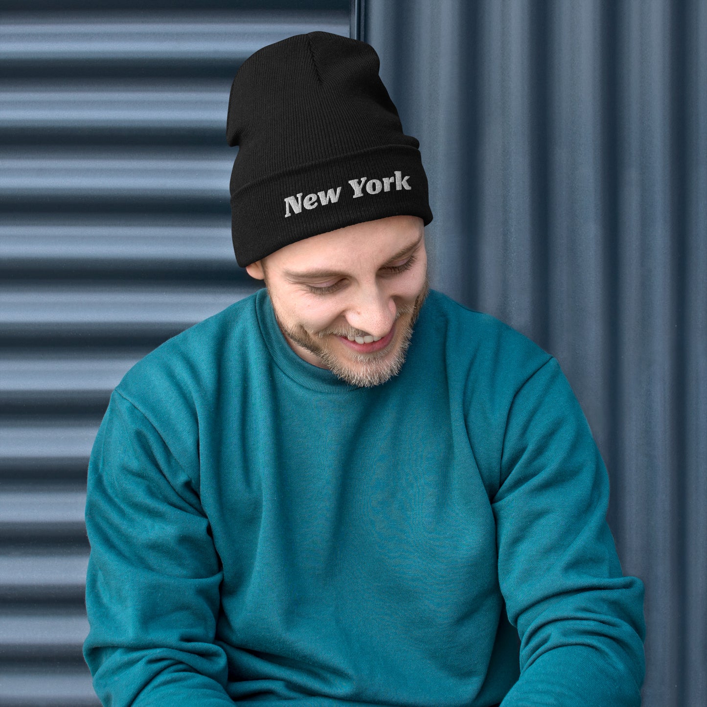 Embroidered Beanie For Men