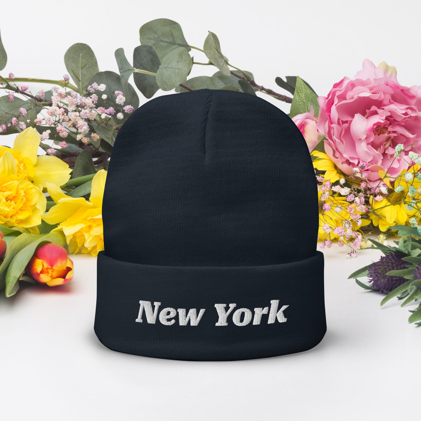Embroidered Beanie For Men