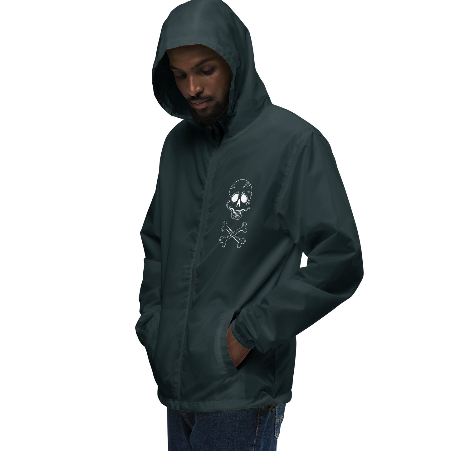 Lightweight Halloween Zip Up Windbreaker for Men