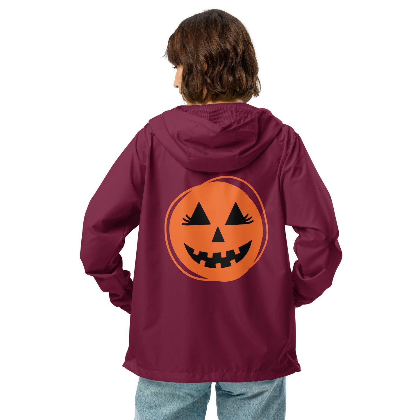 Lightweight Halloween Zip Up Windbreaker for Men