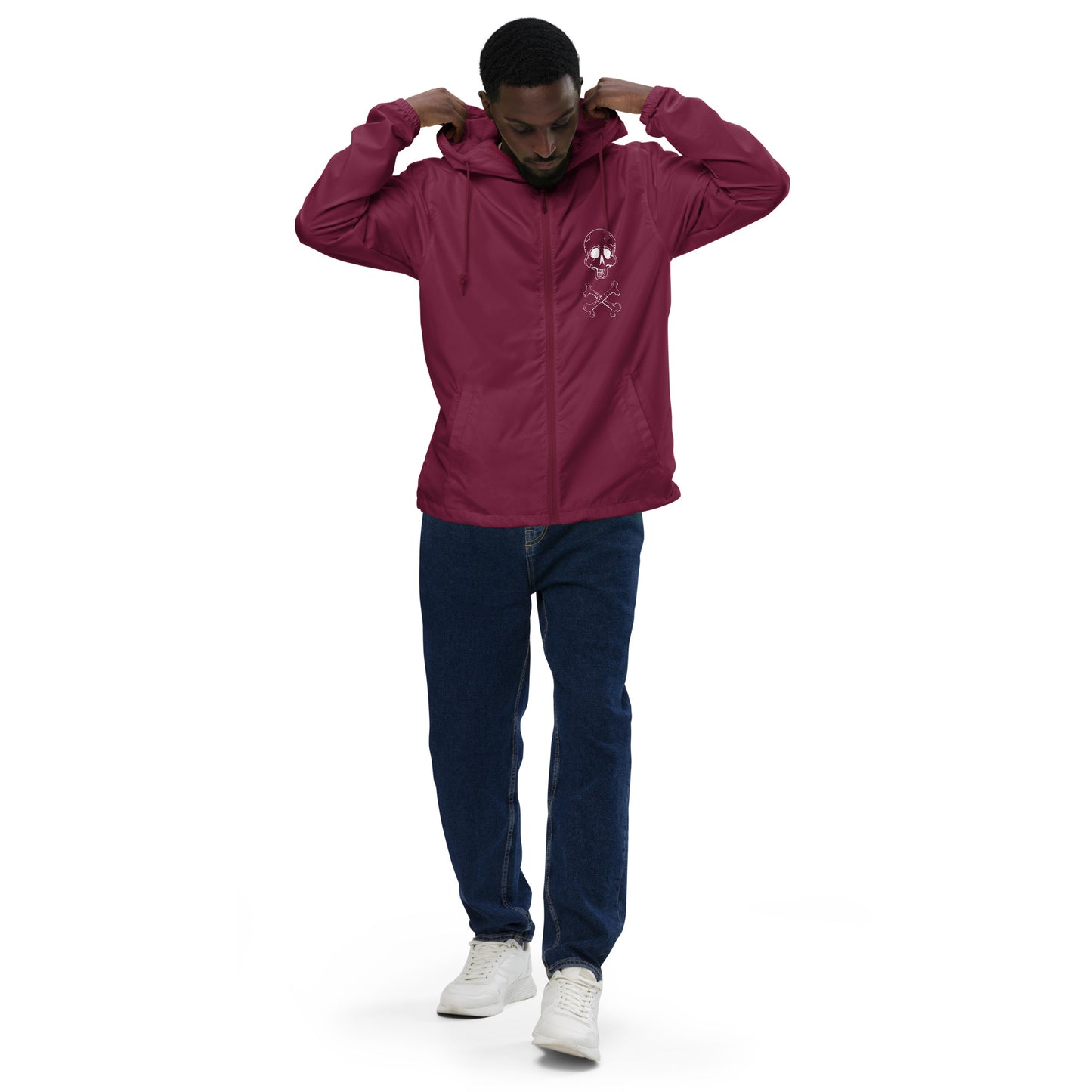 Lightweight Halloween Zip Up Windbreaker for Men