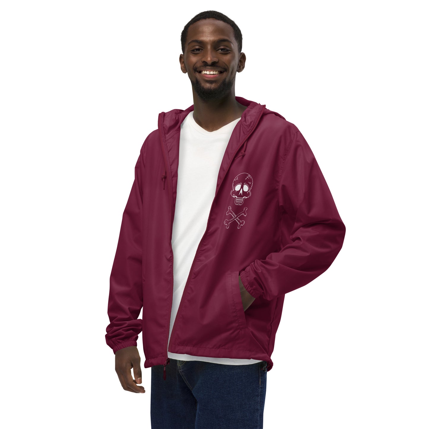 Lightweight Halloween Zip Up Windbreaker for Men