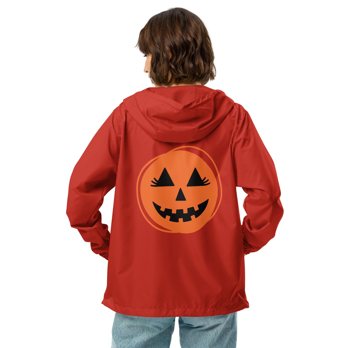 Lightweight Halloween Zip Up Windbreaker for Men