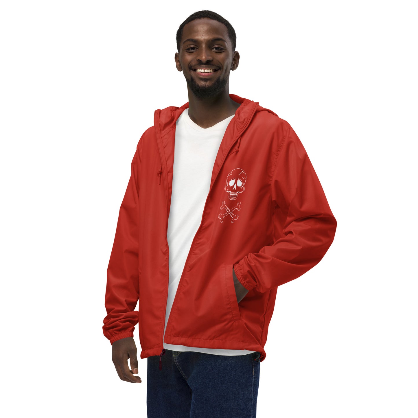 Lightweight Halloween Zip Up Windbreaker for Men